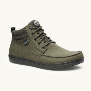 Lems Boulder Boot Mid Vegan Stiefel Herren Grün | CHEHVTYA