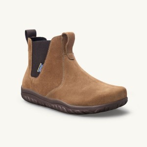 Lems Chelsea Boot Stiefel Damen Braun | CHBYXKMS