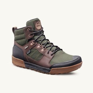 Lems Outlander Wasserdichte Boot Stiefel Herren Olivgrün | CHADUJSY