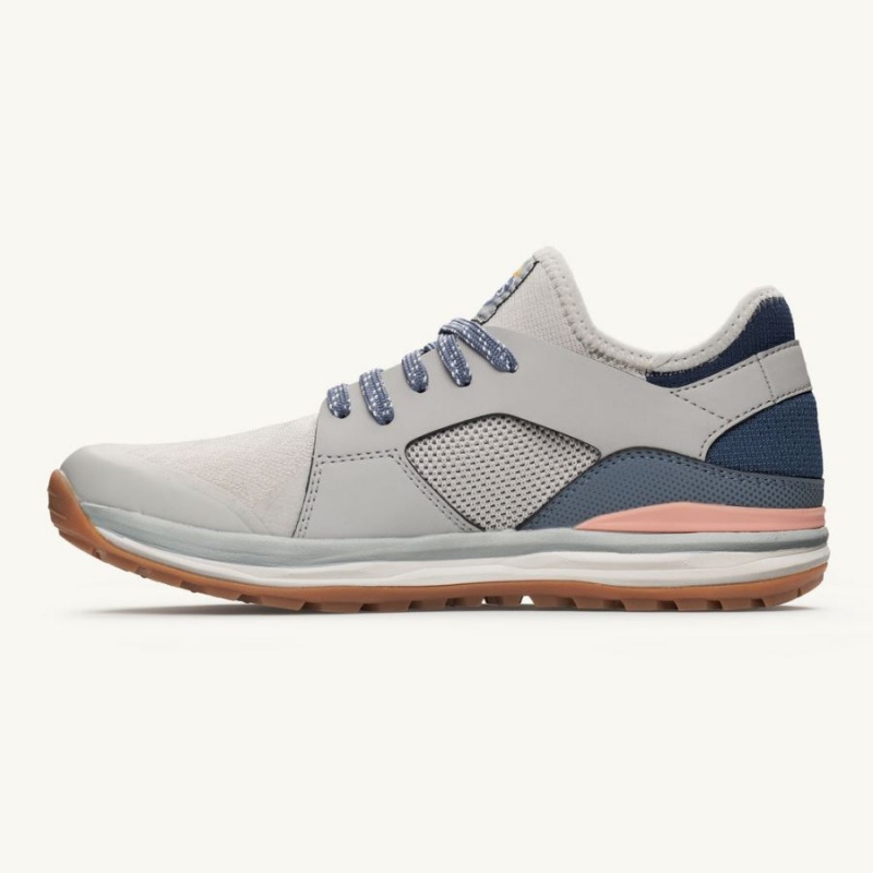 Lems Mesa Sneakers Damen Hellgrau | CHPJNQFX