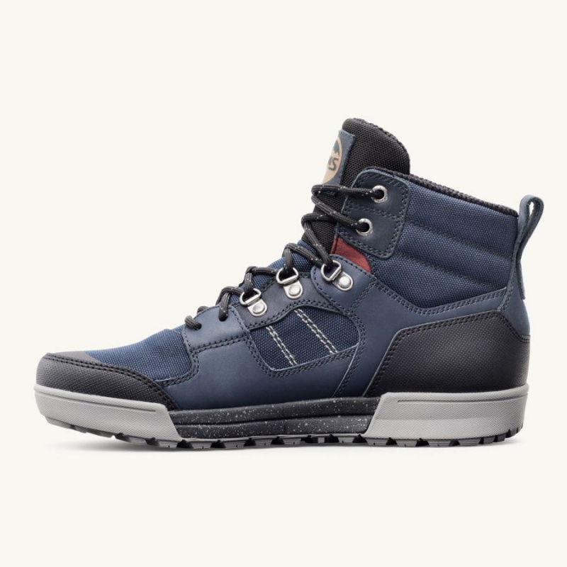 Lems Outlander Wasserdichte Boot Stiefel Damen Navy | CHTUBJSA