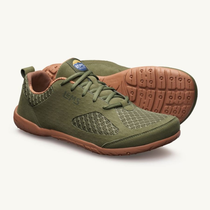 Lems Primal 2 Sneakers Damen Olivgrün | CHULGXBA