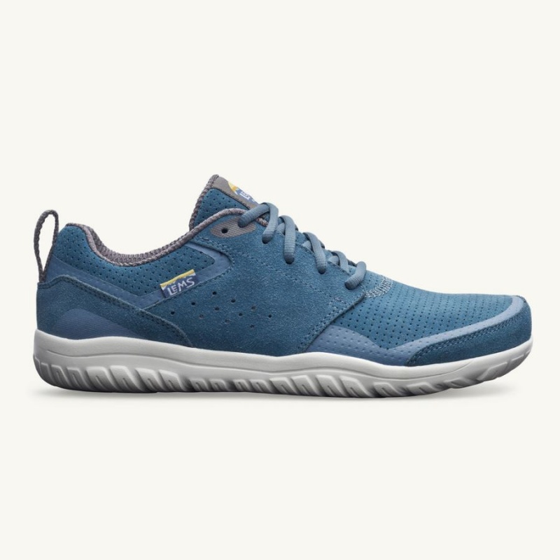 Lems Primal Zen Wildleder Sneakers Damen Blau | CHRPUVJW