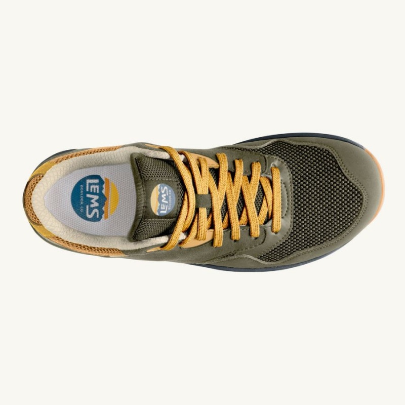 Lems Trailhead Sneakers Herren Olivgrün | CHUOZABW